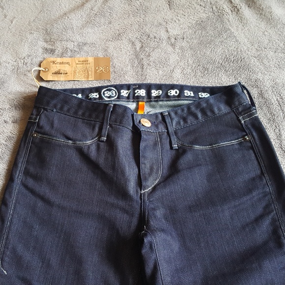Earnest Sewn Keaton dark wash jeans, size 26, NWT - Picture 2 of 3